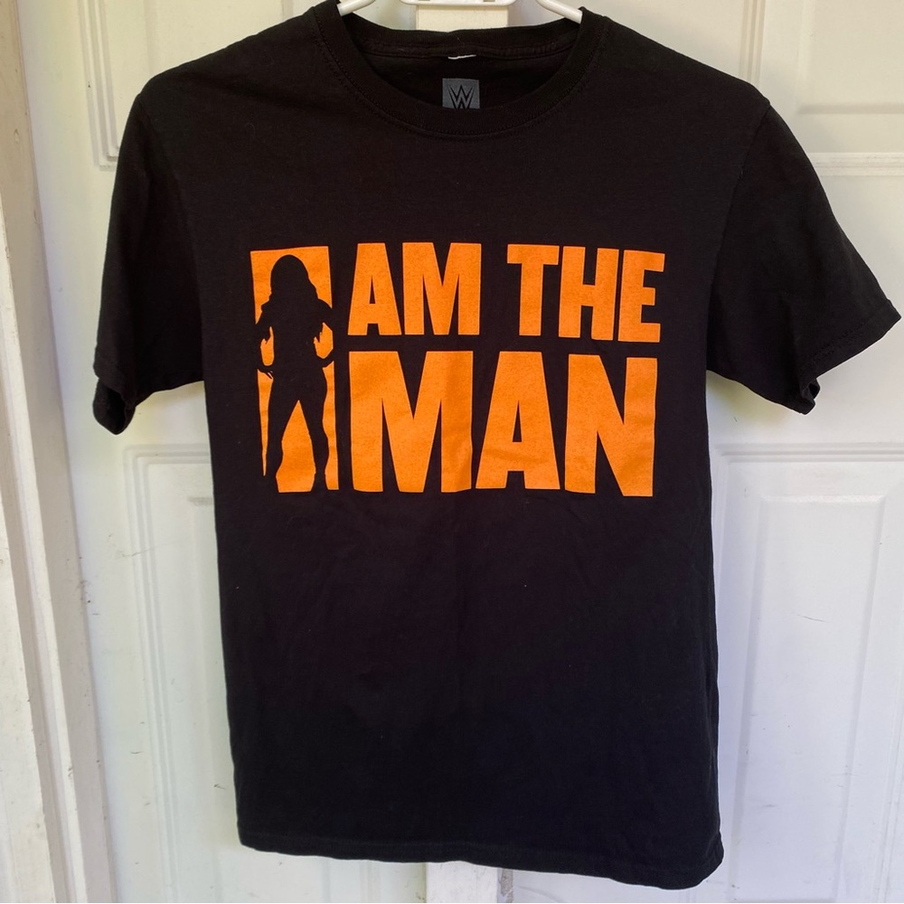 Official WWE - Becky Lynch "I Am The Man" Authentic Women's T-Shirt